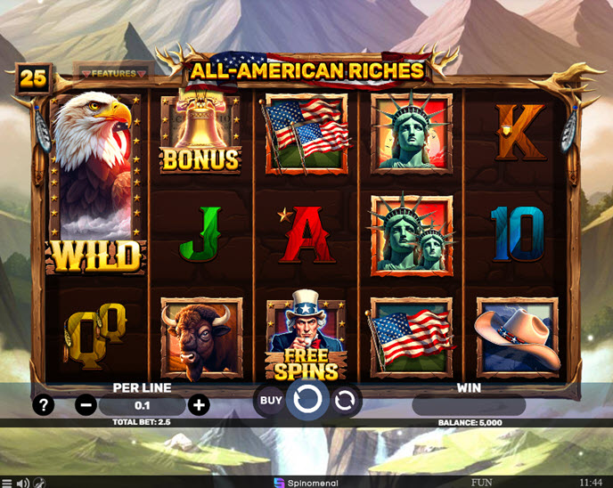 all american riches