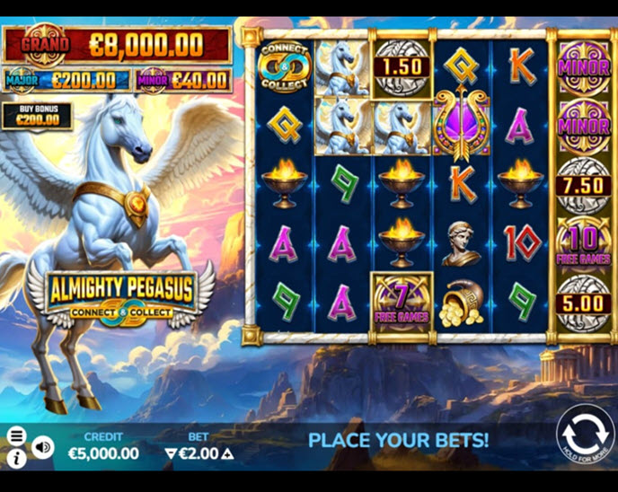 almighty pegasus connect & collect