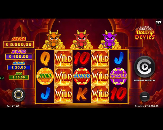 amazing legends lucky devils pyromania