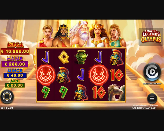 amazing legends olympus