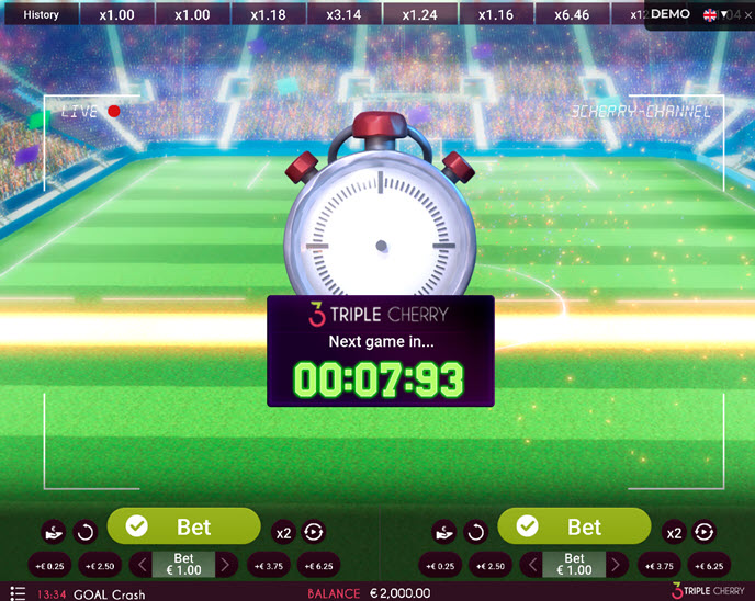america – goal crash