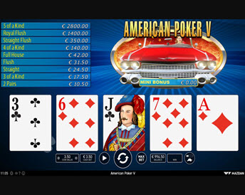 american poker v