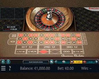 american roulette (nucleus gaming)