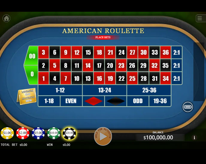 american roulette (ka gaming)