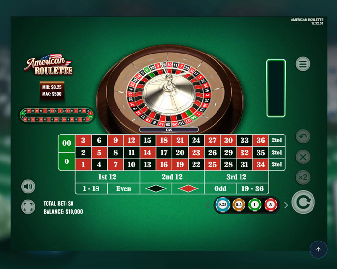 american roulette (platipus)