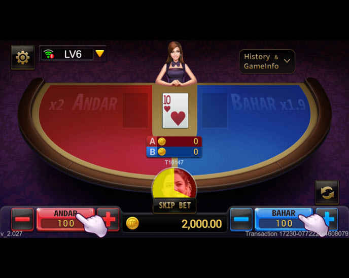andar bahar (tada gaming)