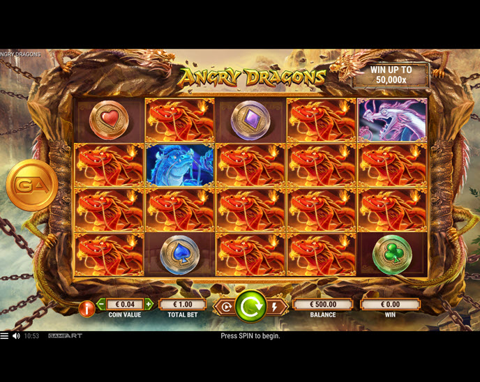 angry dragons