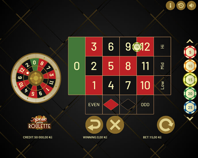 apollo petite roulette