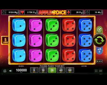 Apple Dice