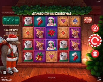 armadillo does christmas