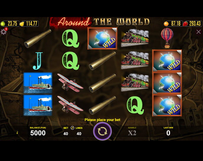 around the world (agt software)