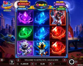 Astro Pets Hold & Win