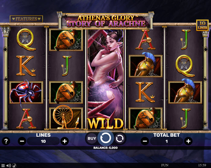 athena’s glory – story of arachne