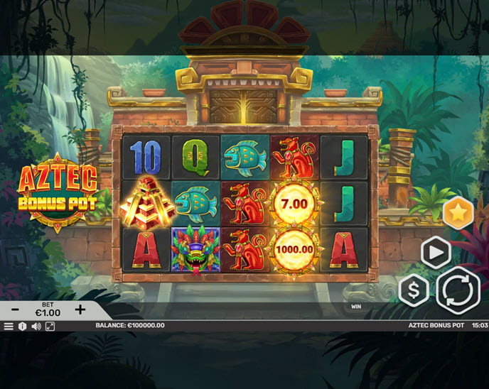 aztec bonus pot
