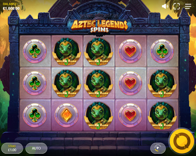 aztec legends spins