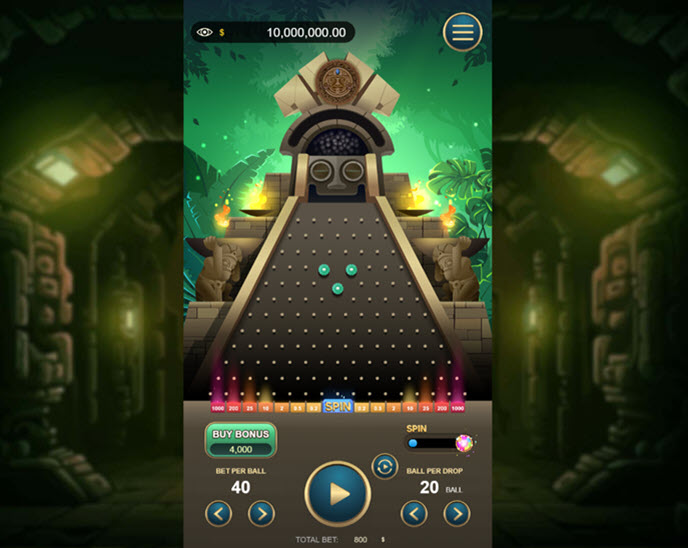 aztec plinko