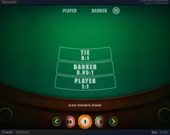 Baccarat (Esa Gaming)