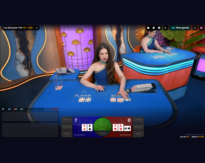 baccarat no comission