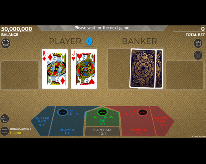 baccarat supersix