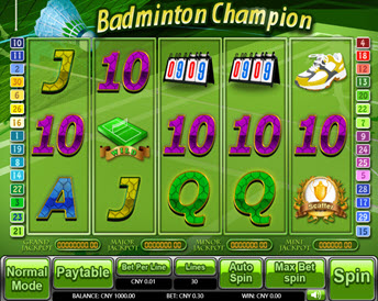 badminton champion