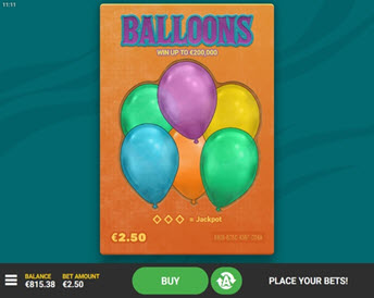 balloons
