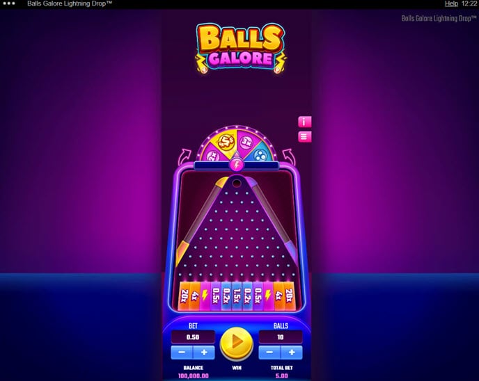 balls galore lightning drop