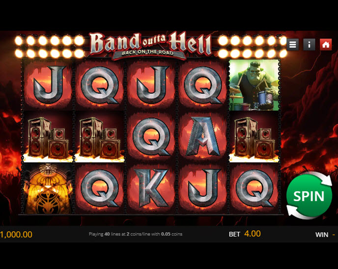 band outta hell – on the road again