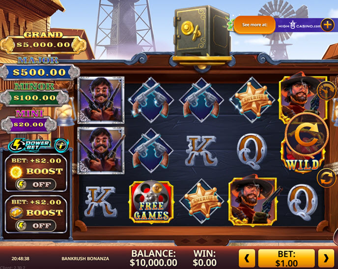 bankrush bonanza