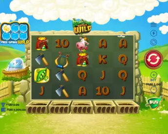 beanstalk grows wild
