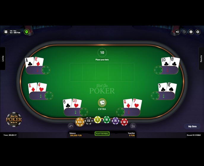 bet on poker (pascal gaming)