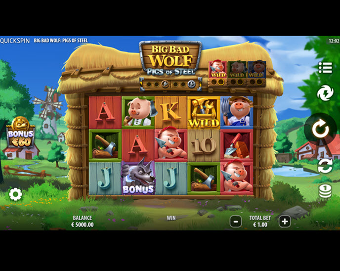 big bad wolf: pigs of steel
