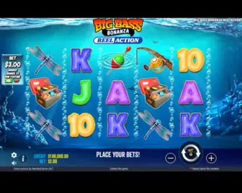 Big Bass Bonanza Reel Action