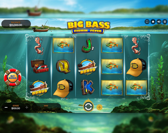 big bass fishin’ fever