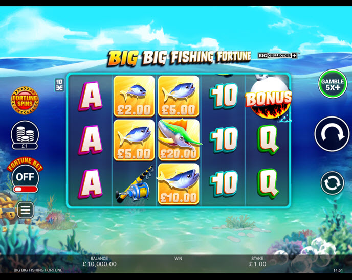 big big fishing fortune