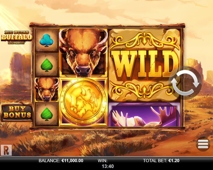 big bucks buffalo gigablox