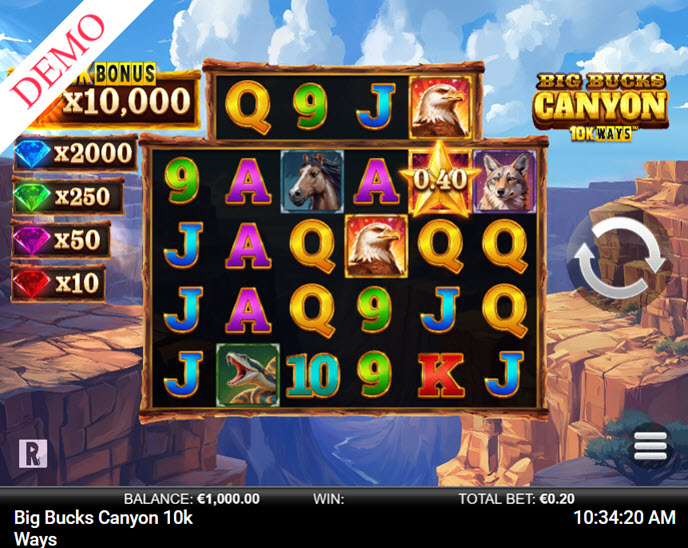 big bucks canyon 10k ways