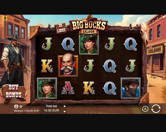 big bucks saloon