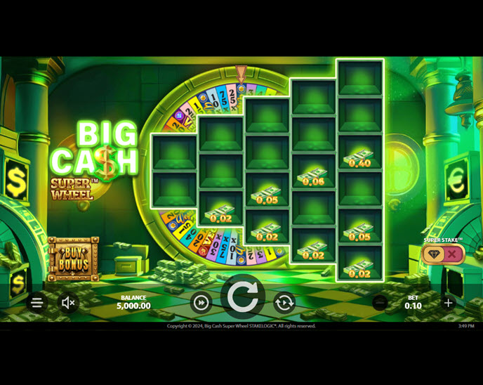 big cash super wheel