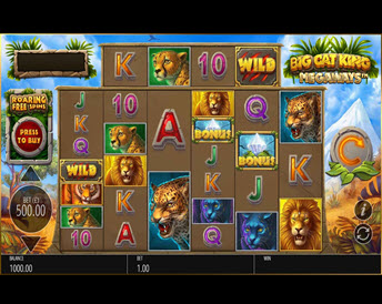 big cat king megaways