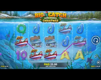 Big Catch Bass Fishing Christmas