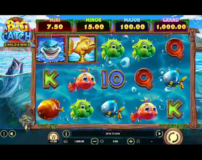 big catch – hold & win