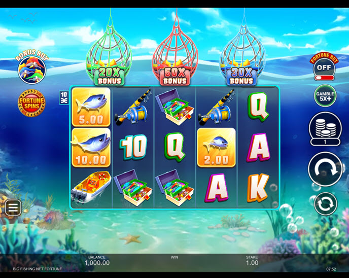 big fishing net fortune