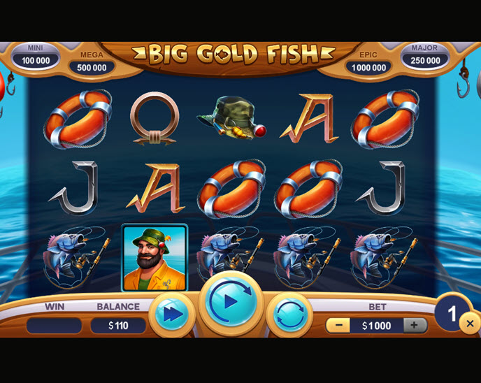 big gold fish
