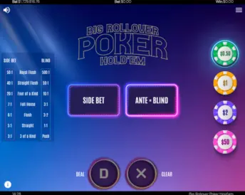 Big Rollover Poker Hold’em