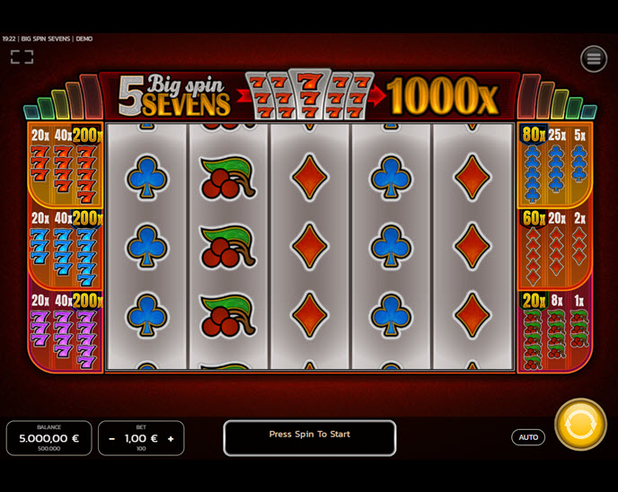 big spin sevens