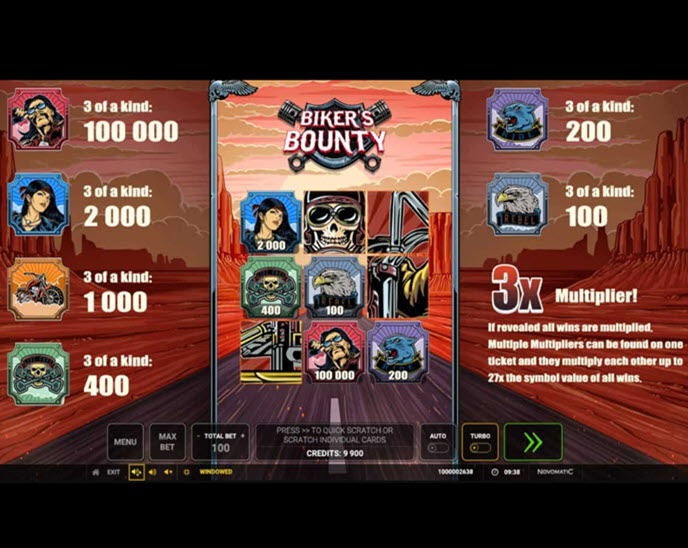 biker’s bounty