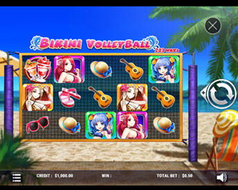 bikini volleyball