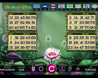 bingo fada da fortuna