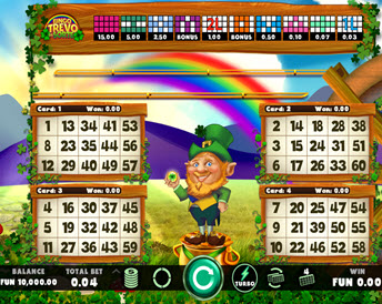 bingo trevo da sorte