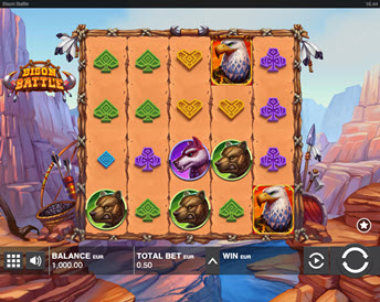 bison battle